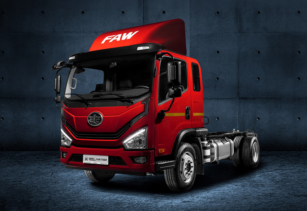 Шасси FAW Tiger 6G 12 колесная база 4700